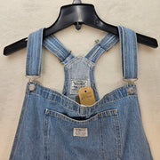 LEVI'S WOMEN'S XL VINTAGE SHORTALLS NWT IN THE FIELD LIGHT WASH