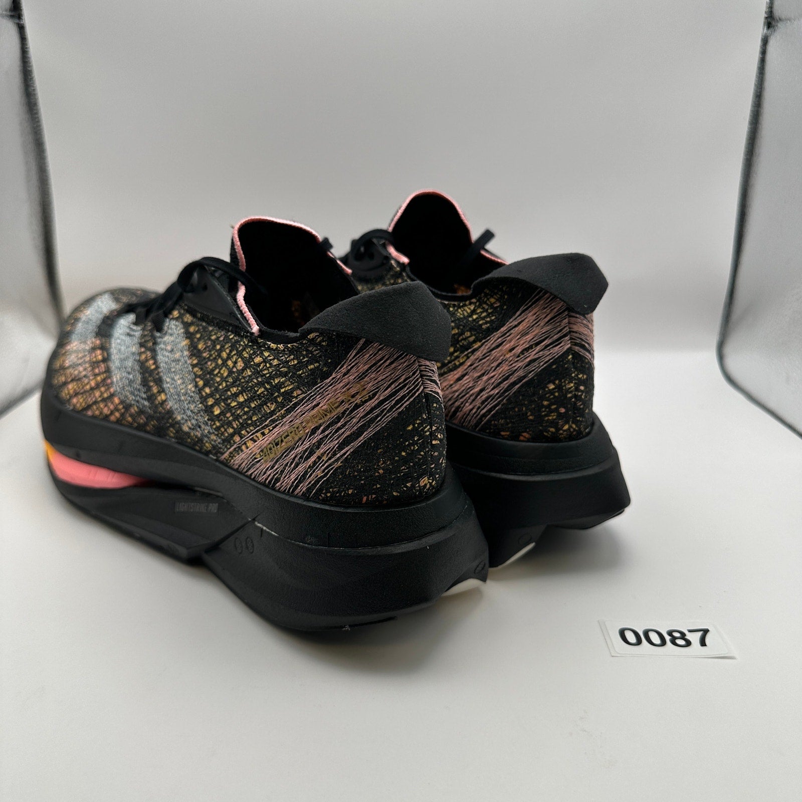 Adidas Adizero Prime X 2.0 Strung Running SHoes Black ID0267 Mens Size 11.5