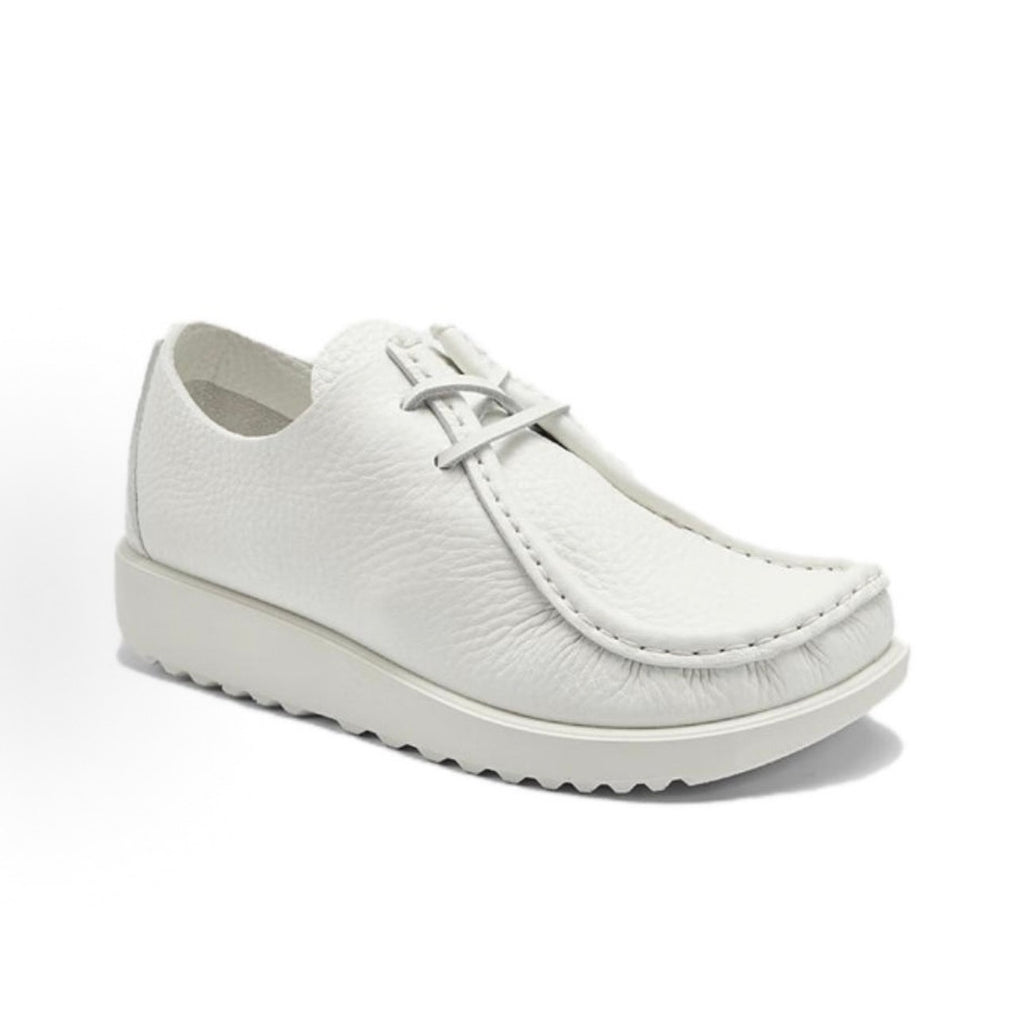 ECCO AT. KOLLEKTIVE MEN'S 45 WHITE LEATHER JOKE LACE SHOE NIB 39059491125