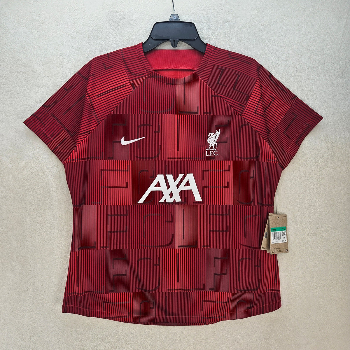 NIKE WOMEN'S XL LIVERPOOL ACADEMY PRO PRE MATCH TOP SHIRT JERSEY NWT