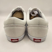 VANS MEN'S 10.5 OLD SKOOL TRUE WHITE LOW TOP SNEAKER NWOB