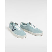 VANS MEN'S 8 SPORT LOW 2-TONE SUEDE GREY MIST NIB LOW TOP SNEAKER