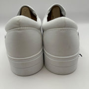 HURLEY Women's 9 Slip On Platform Triple White Canvas