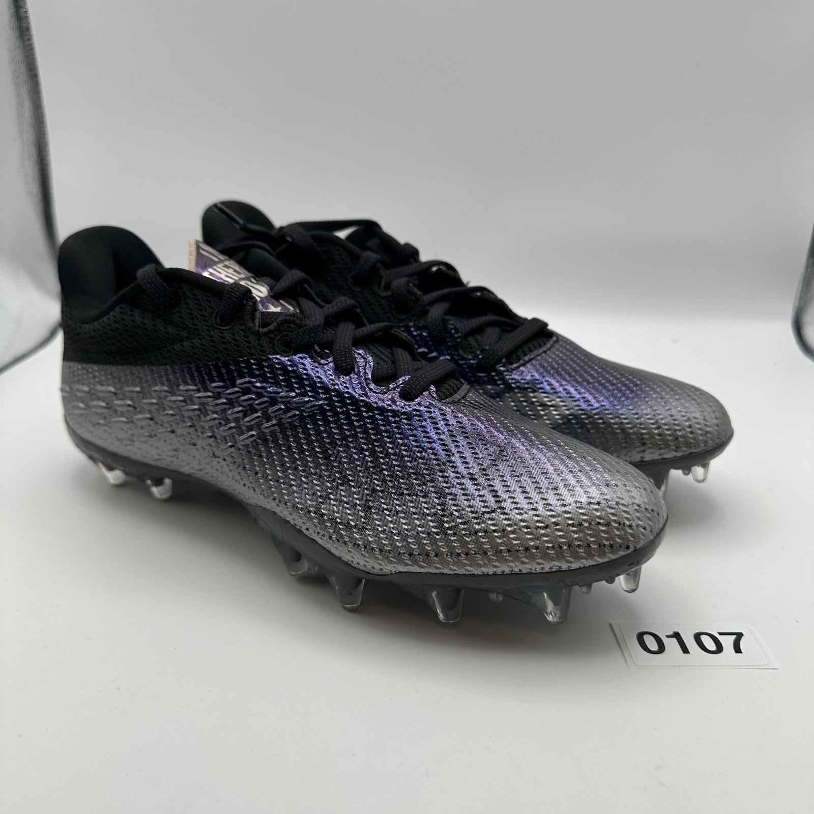UNDER ARMOUR Blue Smoke MC Cleats Womens sz 8