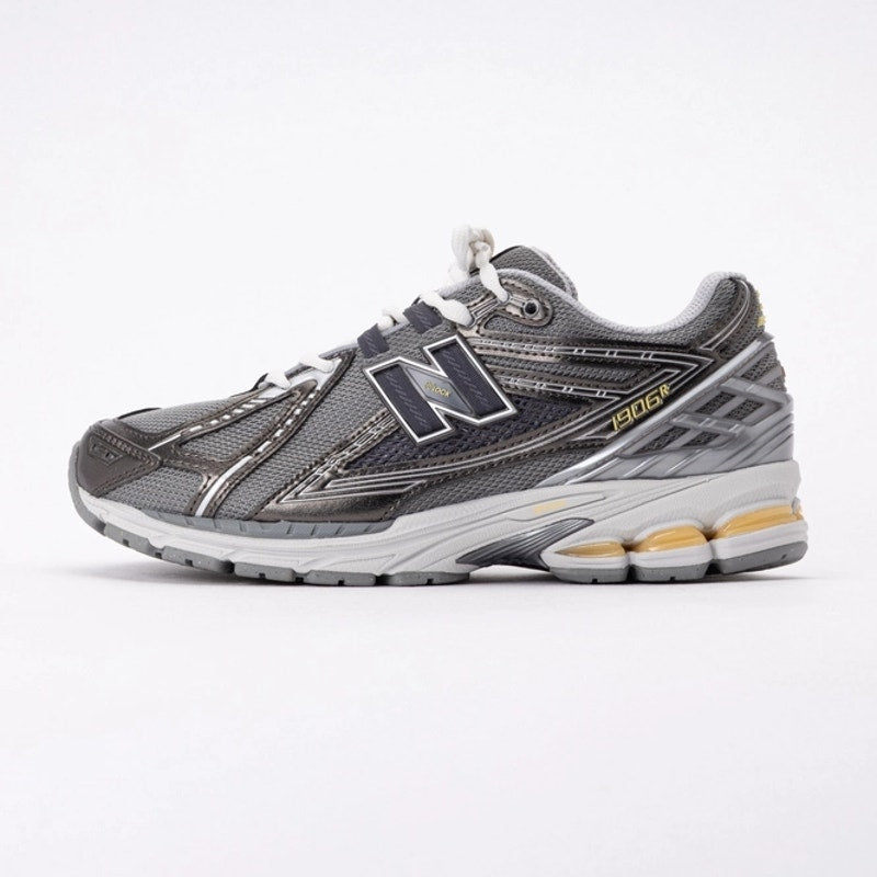 NEW BALANCE WOMEN'S 6.5 RUNNING SHOES U1906RV1 METALLIC GREY BLACK NIB