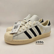 ADIDAS ORIGINAL MEN'S 6 VINTAGE SUPERSTAR WHITE BLACK CREAM JQ3254