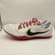 NIKE MEN'S 14 ZOOM MAMBA V BOWERMAN CLUB TRACK SPIKES WHITE RED AV3158-111