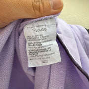 UNDER ARMOUR Girls Large Fleece Poncho Lavender