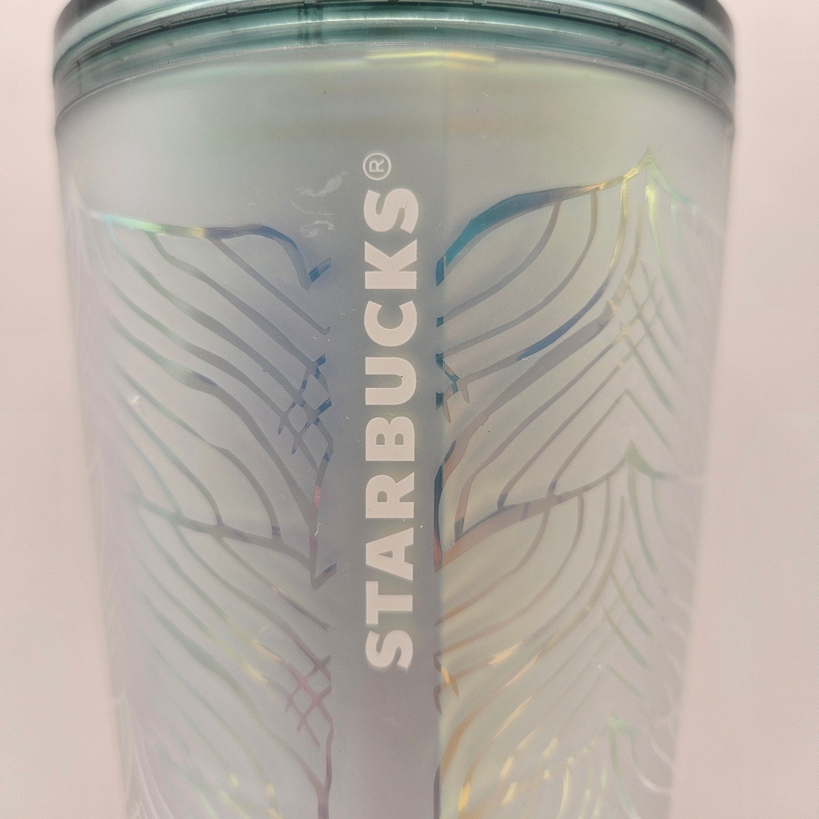 STARBUCKS 24oz MATTE IRIDESCENT MEREMAID TAIL TUMBLER
