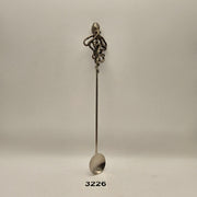 PERRY GARGANO OCTOPUS STIRRING SPOON SILVERPLATE BARWARE 12"