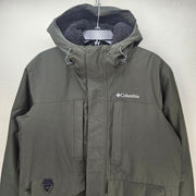 COLUMBIA MEN'S SMALL LANDROAMER SHERPA LINED JACKET BLACK NWT