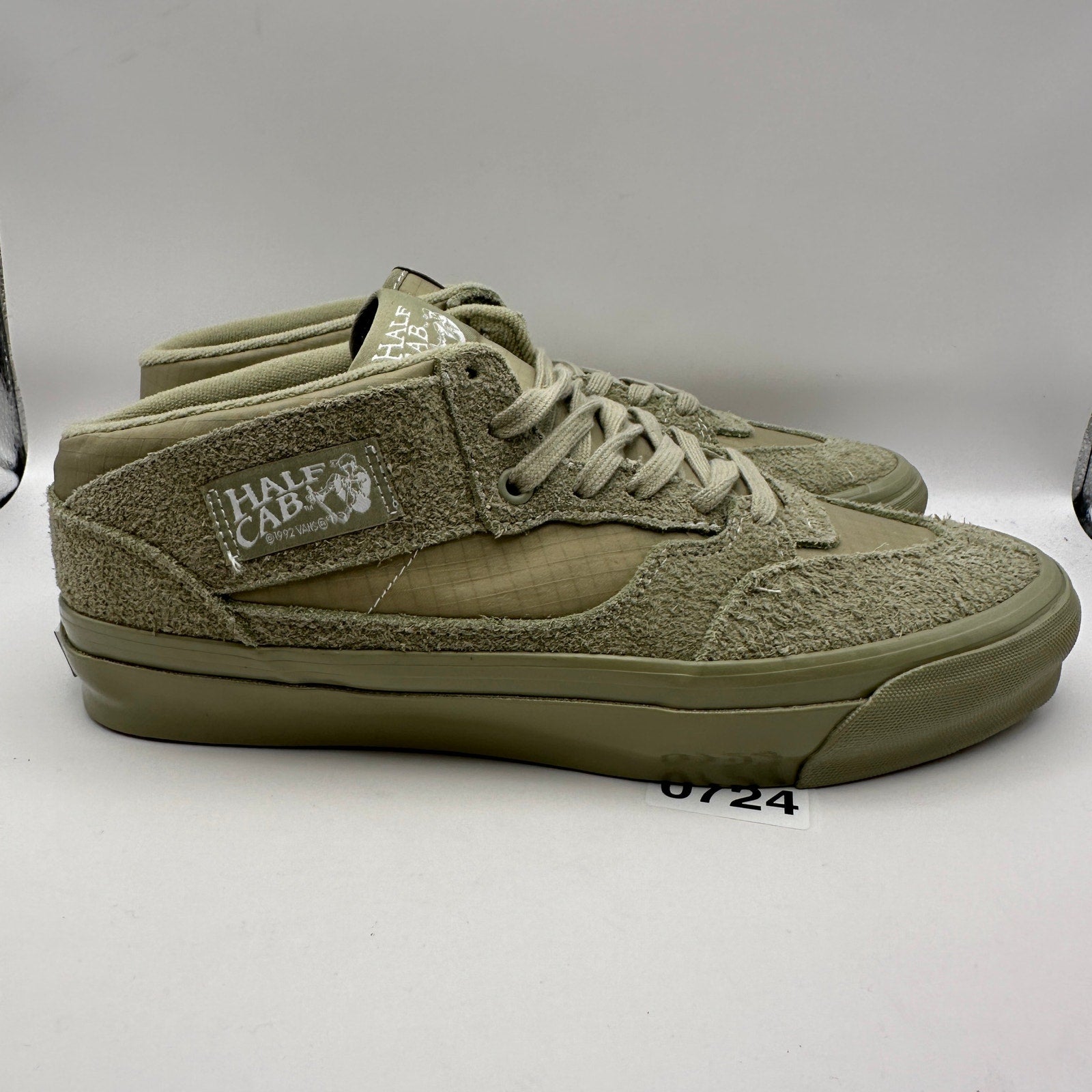 Vans Premium Half Cab 33 MEN'S 10.5 Hairy Suede Pack - Elm Tan