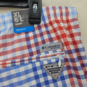 COLUMBIA MEN'S XL PFG CLEARWATER SHORES FS PRINTED TRUNK BOXER NWT