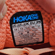 HOKA MEN'S 13 WOMEN'S 14 BONDI L BP2 CANTALOUPE CORAL 1165690 CPLC