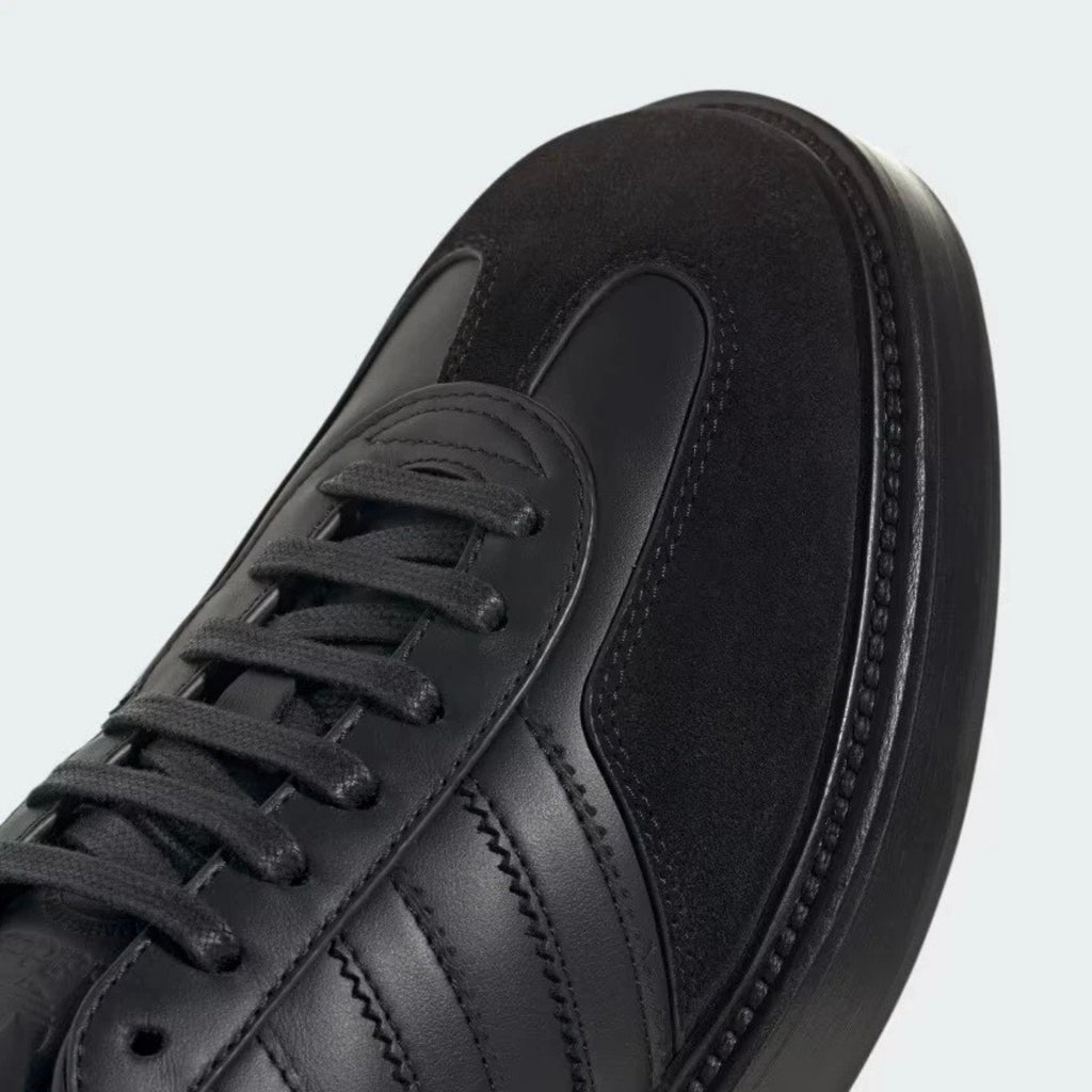 ADIDAS MADE IN ITALY MEN'S 11 PREMIUM GAZELLE INDOOR BLACK LEATHER IH8642