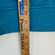 LEVI'S MEN'S SMALL OG FLEECE HOODIE TEAL BLUE SOFT MID DUTY