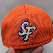 NEW ERA S/M SAN FRANSICO GIANTS 2025 CITY CONNECT BATTING ORANGE PURPLE NWT
