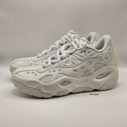PUMA MEN'S 11 LA FRANCE WHITE GLOW SILVER MIST LOW TOP MESH SNEAKER 312274-02