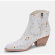 DOLCE VITA WOMEN'S 6.5 SILMA GOLD MULTI CALF HAIR NIB