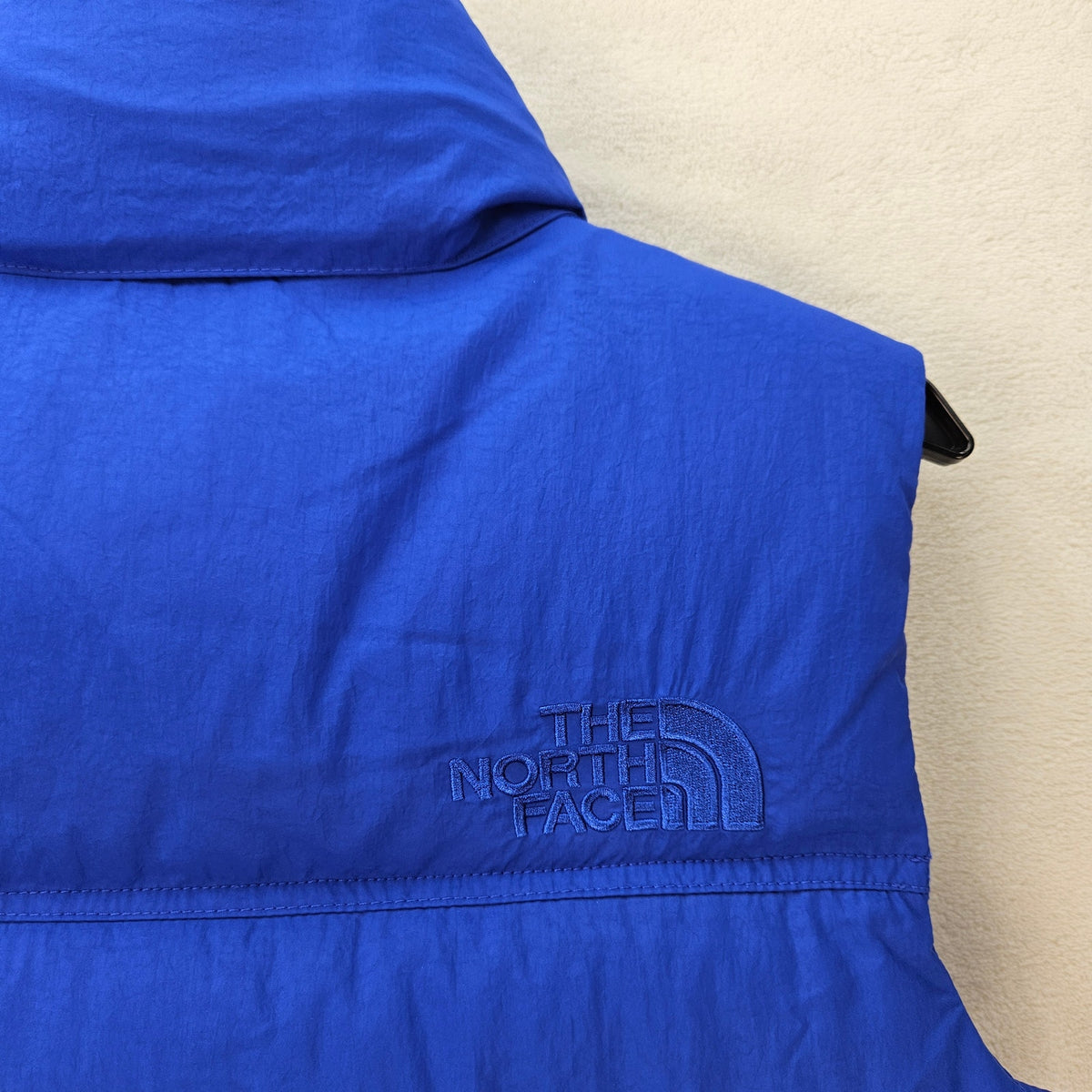 THE NORTH FACE WOMEN'S SMALL 1996 RETRO NUPTSE DTM VEST TNF BLUE 700 FILL DOWN