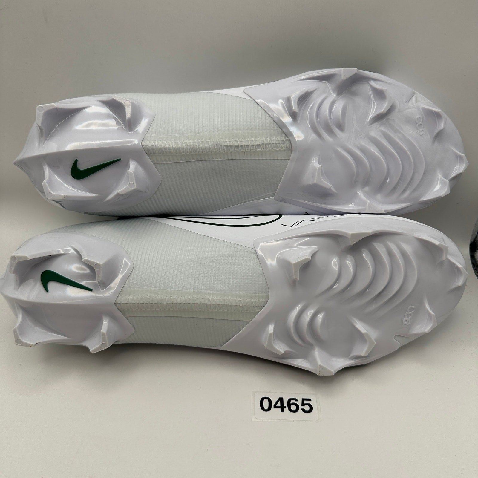 NIKE Men's 14 VAPOR EDGE PRO 360 2 White/Green Football Cleats