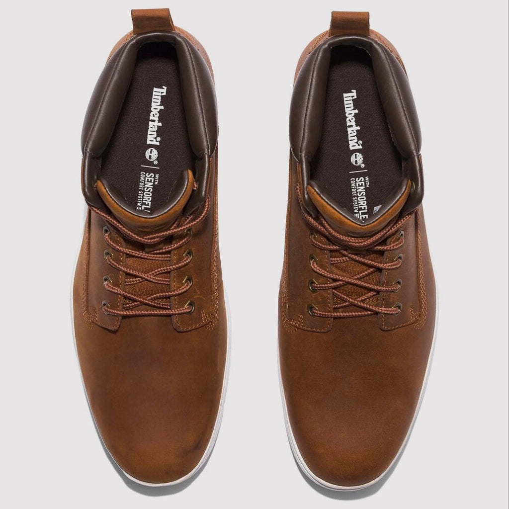 TIMBERLAND MEN'S 11.5 KILLINGTON MID LACE UP SNEAKER BOOT BROWN RUST FULL GRAIN