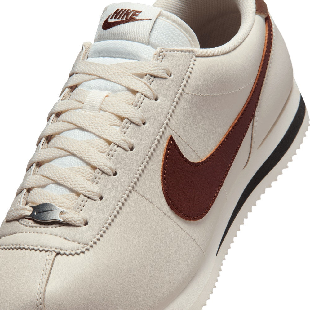 NIKE MEN'S 11.5 CORTEZ LEATHER LIGHT OREWOOD BROWN SAIL DM4044-114 LOW SNEAKER