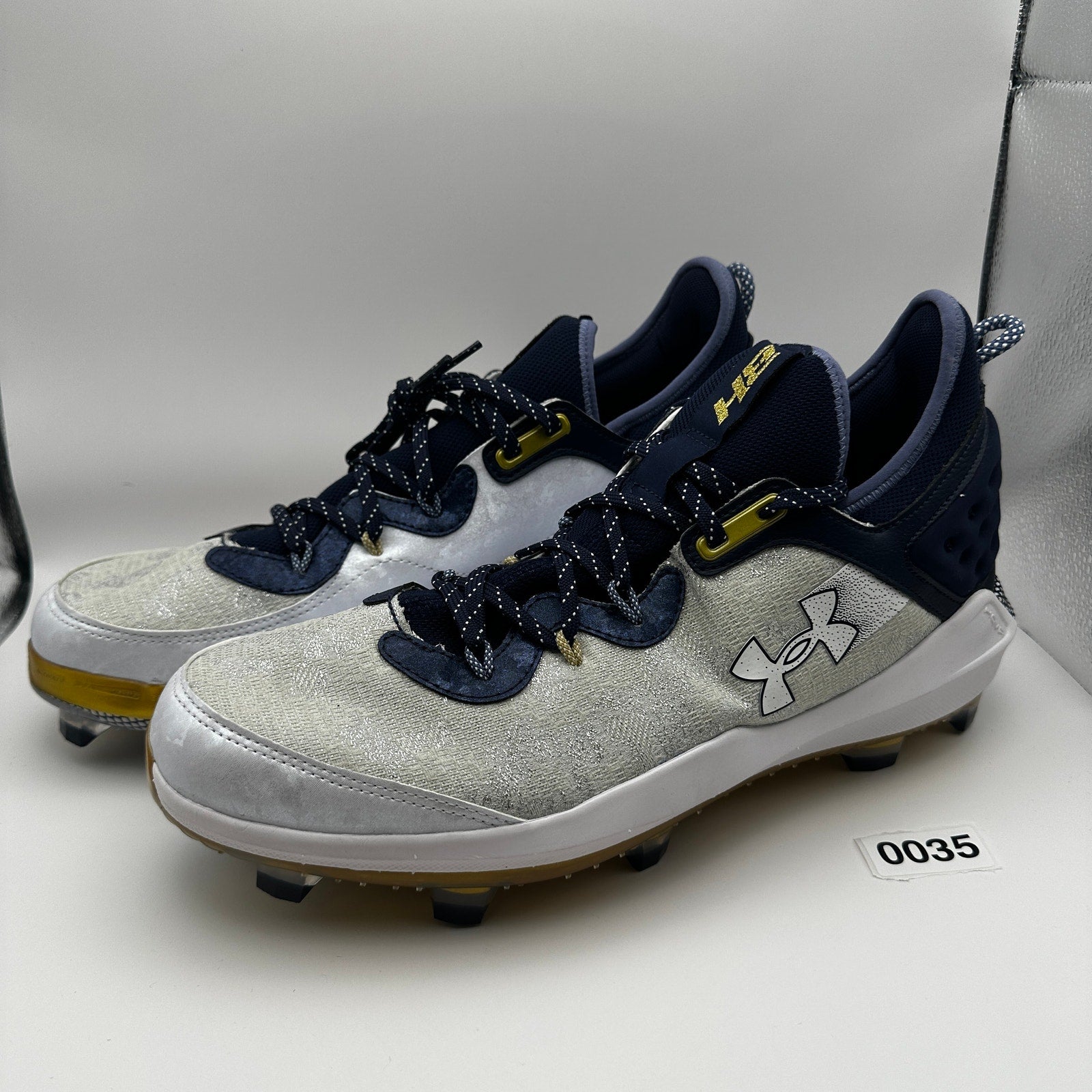 Under Armour Mens 13.5 Harper 8 Elite TPU Baseball Cleats 3026591-102