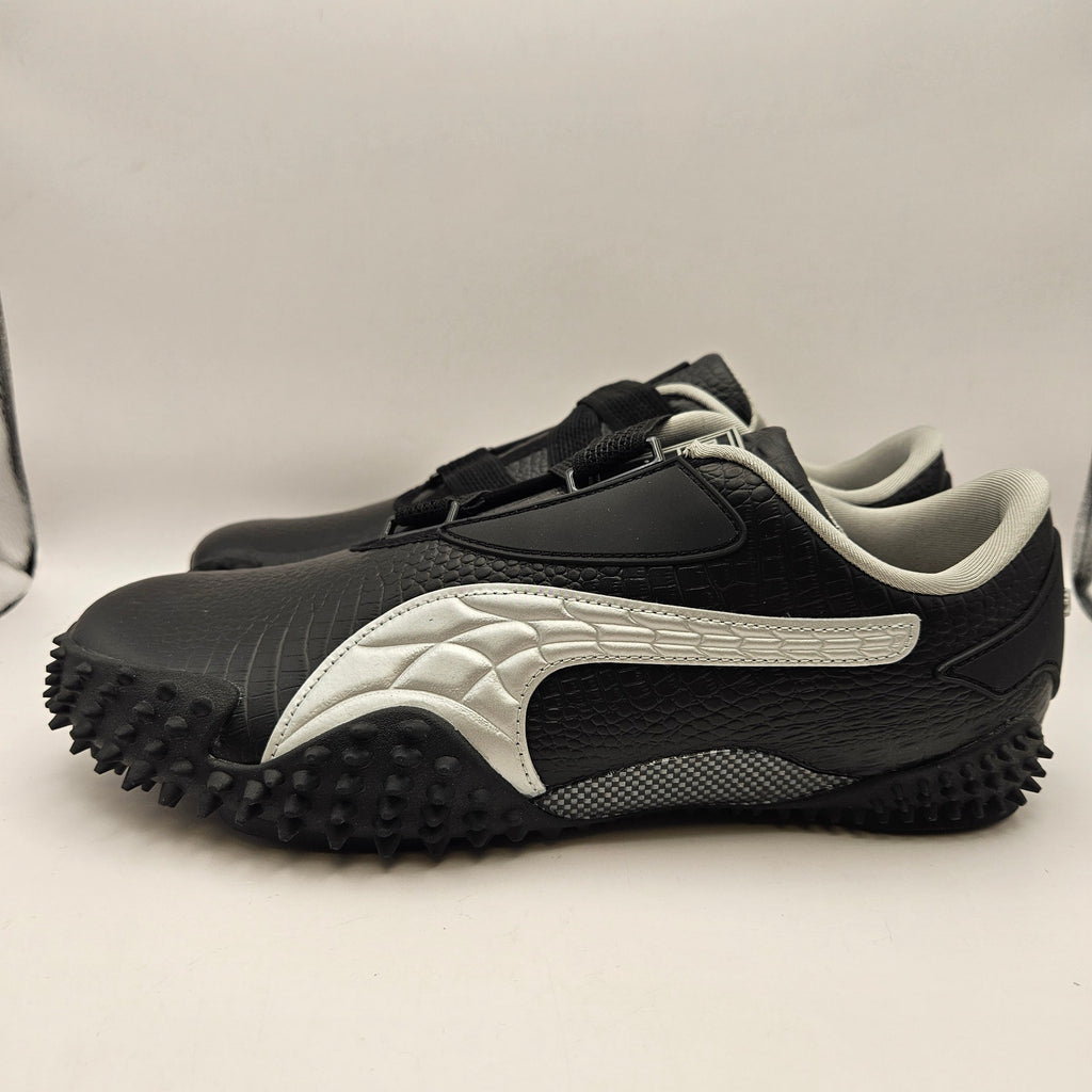 PUMA X A$AP ROCKY MEN'S 10 BLACK CROC MOSTRO 404408-01 SILVER CARBON NWOB