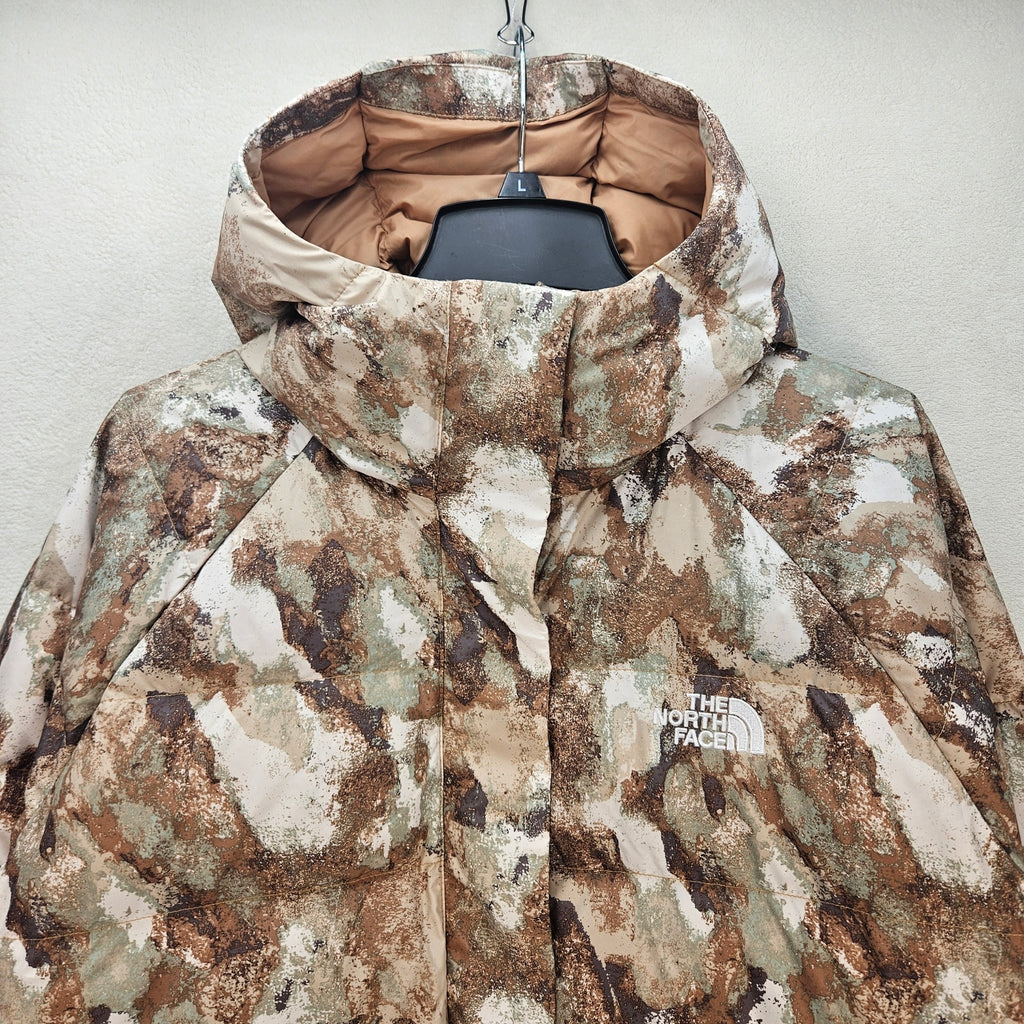 THE NORTH FACE WOMEN'S XL HYDRENALITE DOWN JACKET MIDI ALMOND BUTTER NWT