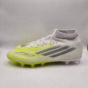 ADIDAS WOMEN'S 10 F50 SPARKFUSION LEAGUE SOCCER CLEATS FG AG WHITE NWOB JP8350