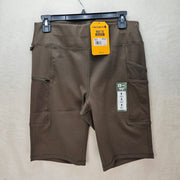 CARHARTT WOMEN'S MEDIUM FORCE FITTED LIGHTWEIGHT UTILITY SHORTS TARMAC BS5878