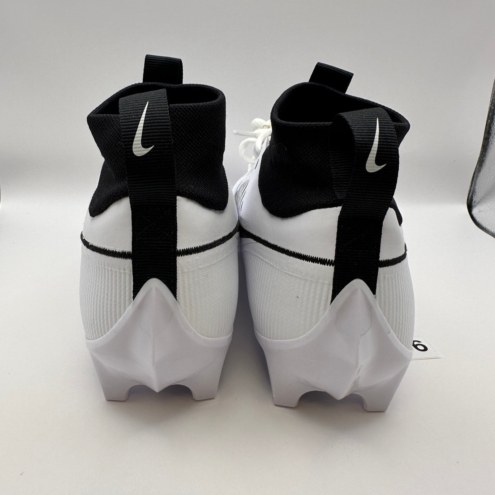 NIKE Men's 11.5 Vapor Edge PRO 360 2 Football Cleats White/Black FZ4267-100