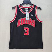 ADIDAS MEN'S SMALL ORIGINALS TREFOIL BLACK TANK SIDELINE JERSAEY KG2847 THICK