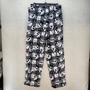 THE NIGHTMARE BEFORE CHRISTMAS MEDIUM BLACK WHITE PLAID PAJAMA PANTS NWOT