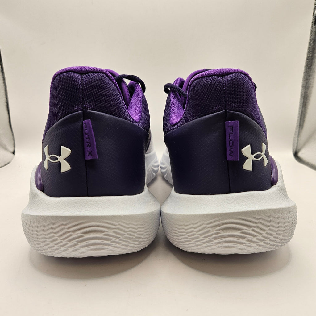 UNDER ARMOUR MEN'S 14 FLOW FUTR X TEAM BASKETBALL 3025067-500 NWOB PURPLE WHT