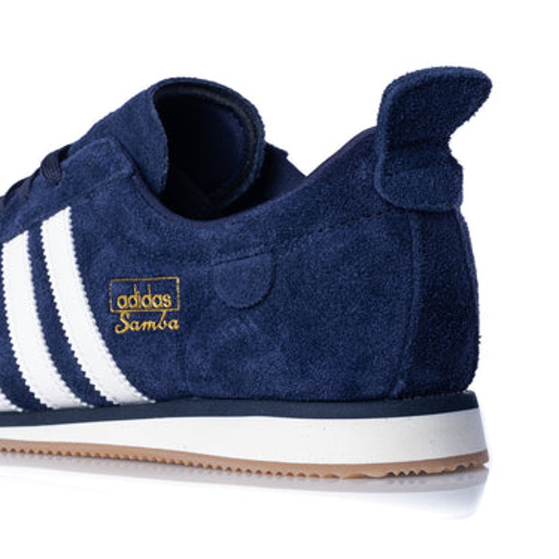 ADIDAS ORIGINALS MEN'S 7 SAMBA 62 NAVY BLUE SUEDE NIB IH4380
