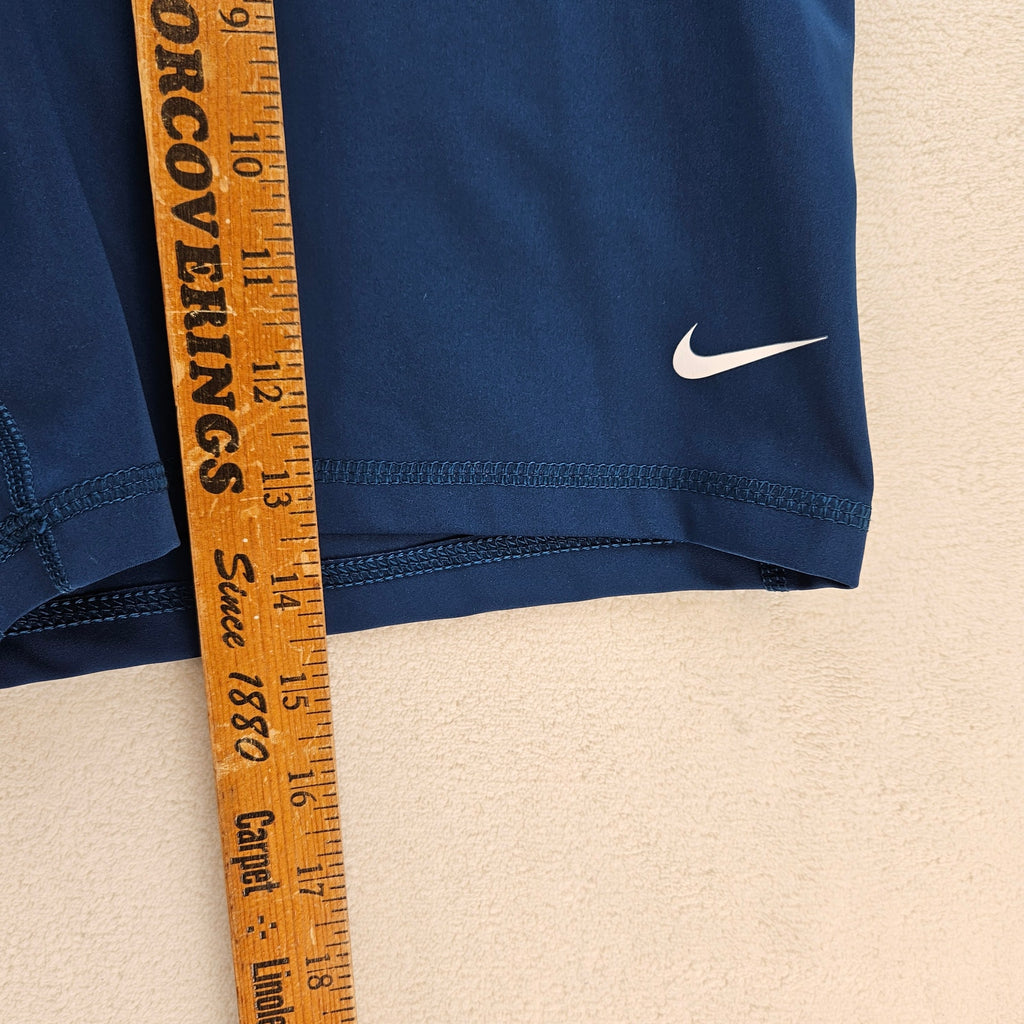 NIKE PRO MEN'S M COMPRESSION SHORTS DRI FIT BLUE NWOT