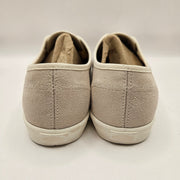 VANS WOMEN'S 9 AUTHENTIC LOW PRO FAT LACE TURTLEDOVE YARROW SUEDE BEIGE