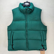 THE NORTH FACE WOMEN'S XLARGE 1996 RETRO NUPTSE DTM VEST EVERGREEN 700 FILL DOWN