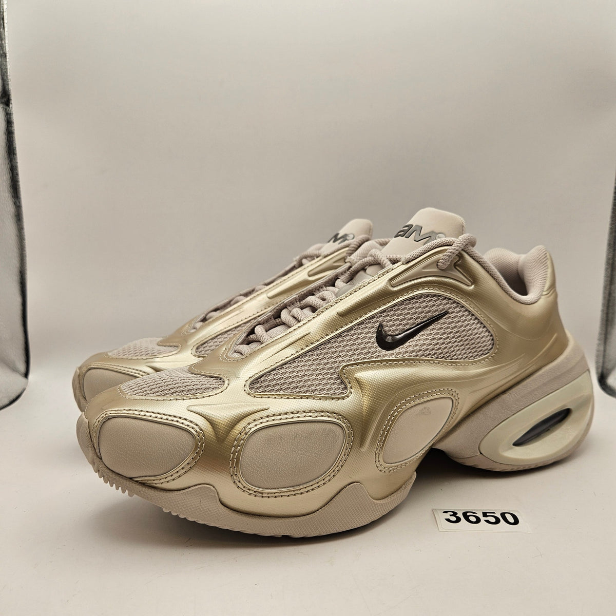 NIKE WOMEN'S 10 AIR MAX MUSE FV1920-005 LIGHT OREWOOD BEIGE CREAM LIFESTYLE SNKR
