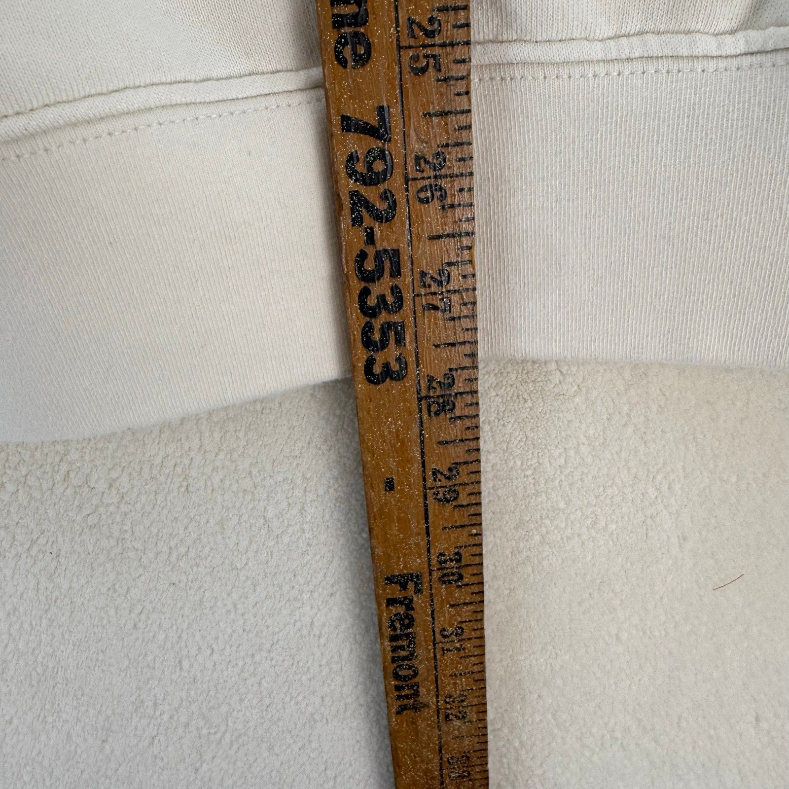 LEVI'S MEN'S L WHITE FLEECE HOODIE SIMPLICITY STYLE WARM SOFT