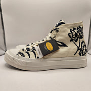 CONVERSE MEN'S 10.5 FIRST STRING CHUCK TAYLOR PREMIUM LEATHER WHITE HI A14281