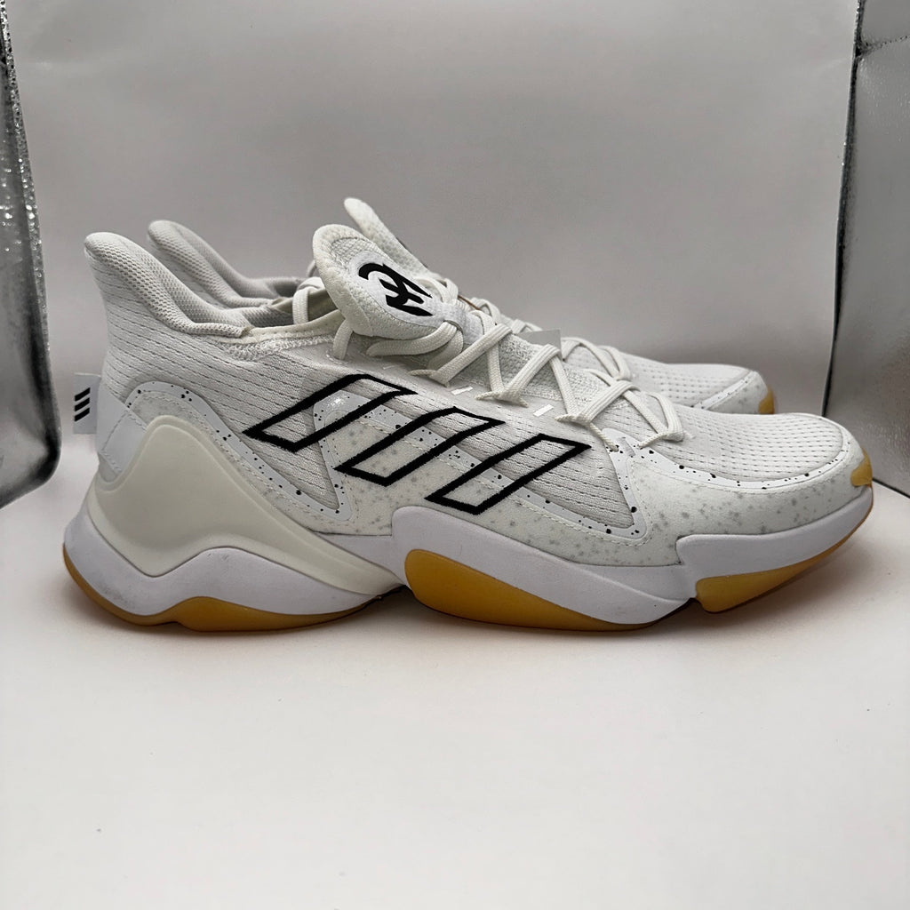 Adidas Mahome 1 Impact FL White Gum Basketball Shoes Size 14
