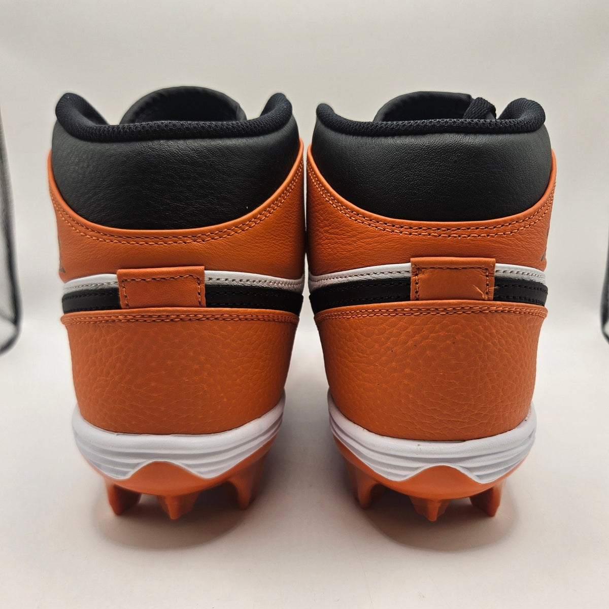 NIKE MEN'S 9.5 AIR JORDAN 1 MID TD CLEAT SHATTERED BACKBOARD FJ6805-801 NWOB