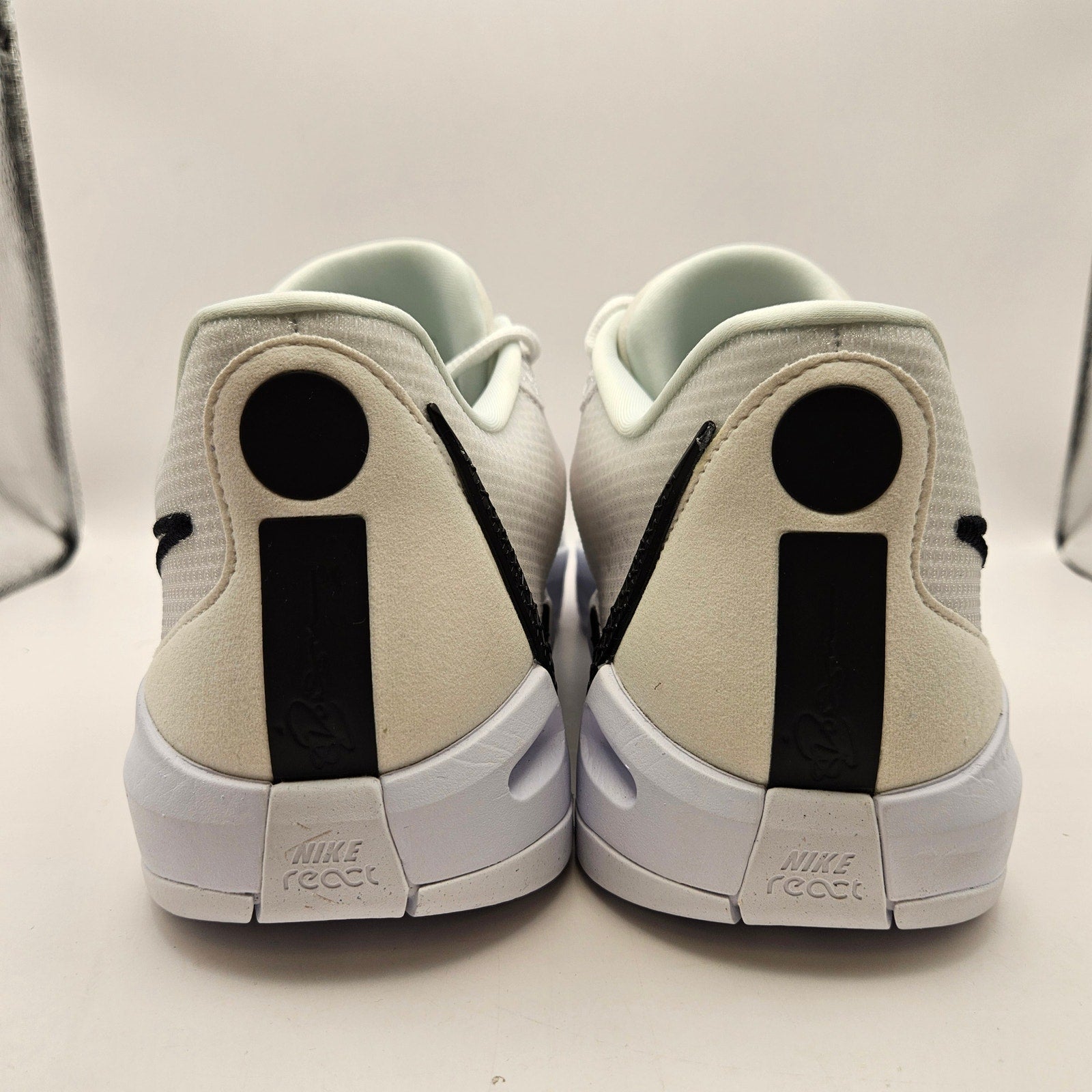 NIKE SABRINA 1 WOMEN'S 14.5(MEN'S 13) TB PROMO WHITE BLACK BASKETBALL SHOES NWOB