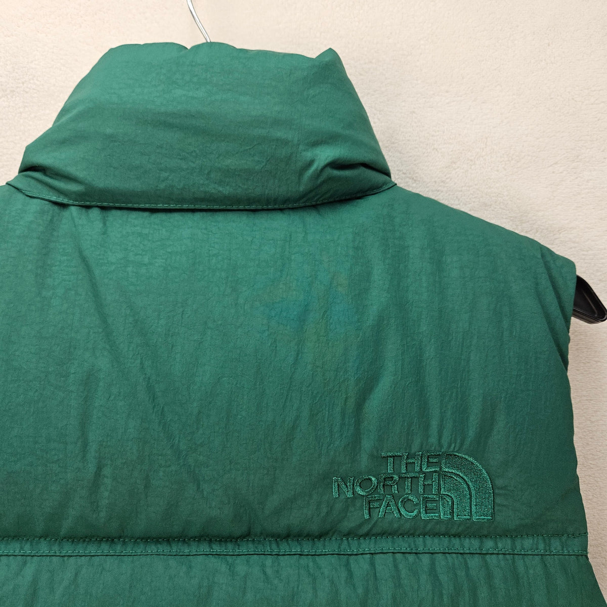 THE NORTH FACE WOMEN'S SMALL 1996 RETRO NUPTSE DTM VEST EVERGREEN 700 FILL DOWN