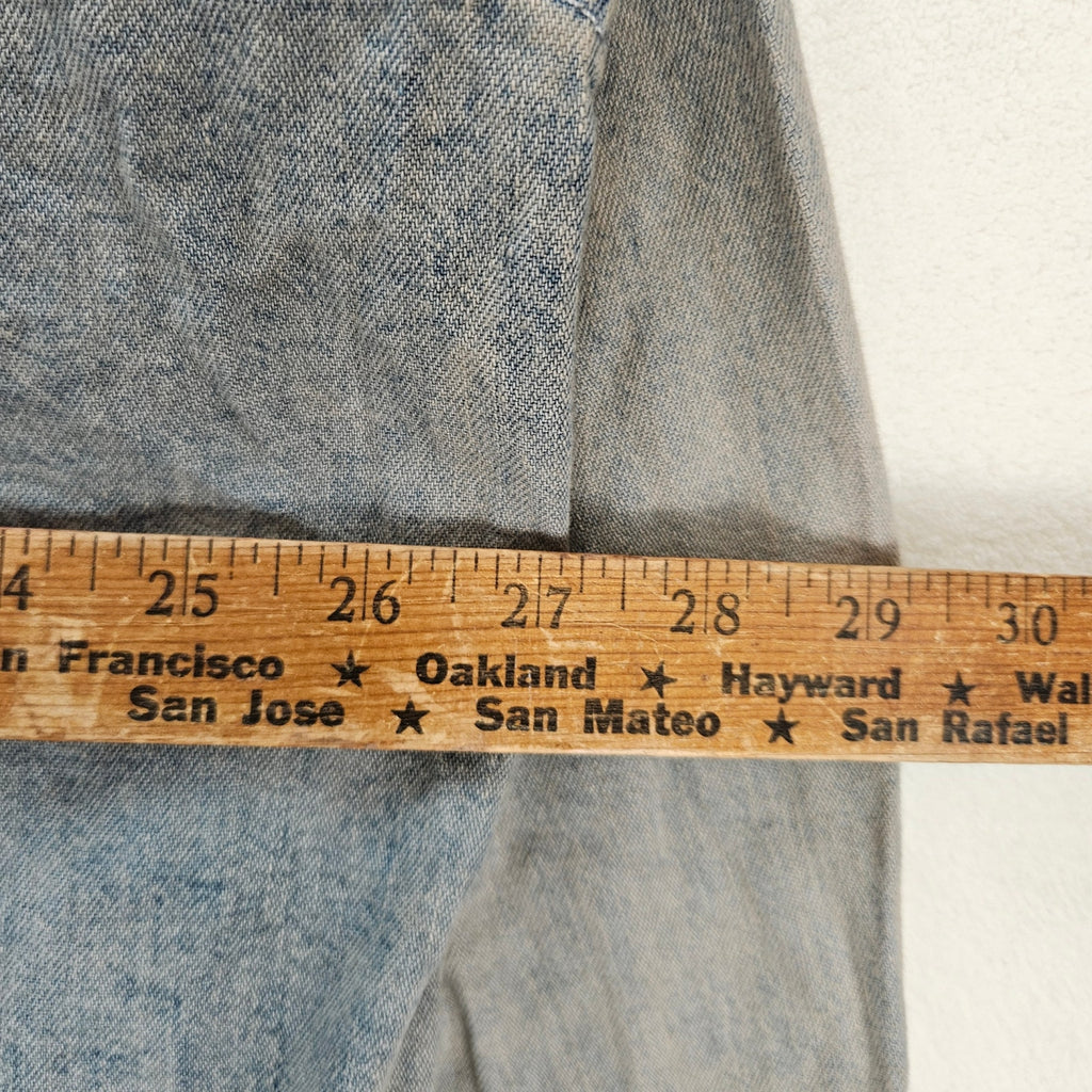 LEVI'S MEN'S XXL RARE DISTRESSED RELAXED WESTERN SHIRT NWT VINTAGE