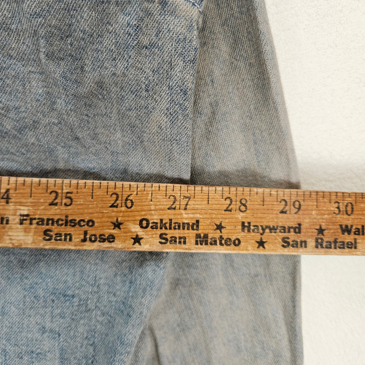 LEVI'S MEN'S XXL RARE DISTRESSED RELAXED WESTERN SHIRT NWT VINTAGE