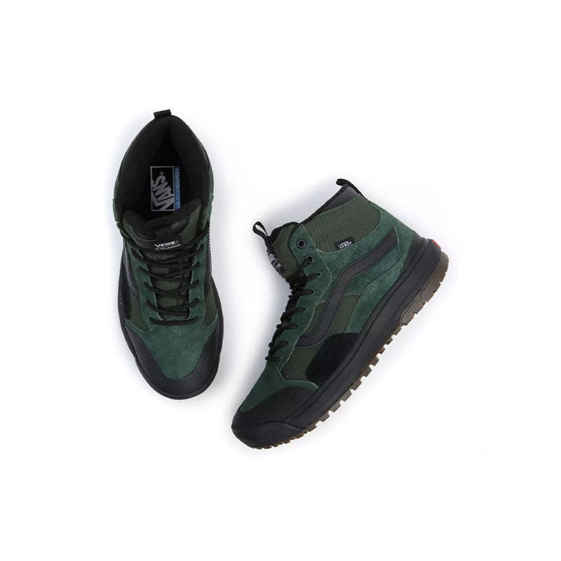 VANS MEN'S 8 ULTRARANGE EXO HI MTE 1 MOUNTAIN VIEW GREEN BOOTS NIB